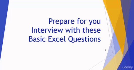 Prepare for your Interview with these Basic Excel Questions Introduction