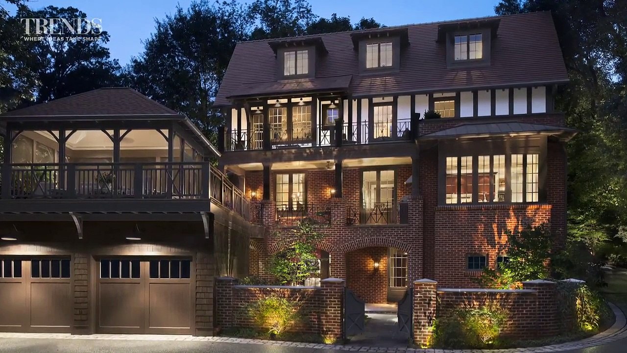 Historic Atlanta home reconstructed in its original Tudor style