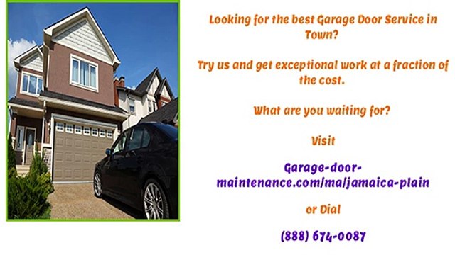 Jamaica Plain, MA Garage Door Repair Service & Maintenance