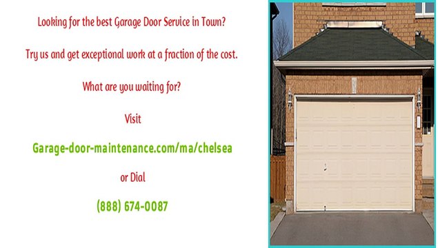 Garage Door Repair Service & Maintenance in Chelsea, MA