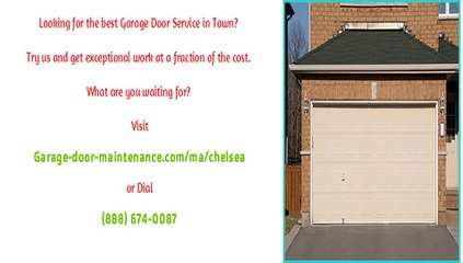 Garage Door Repair Service & Maintenance in Chelsea, MA
