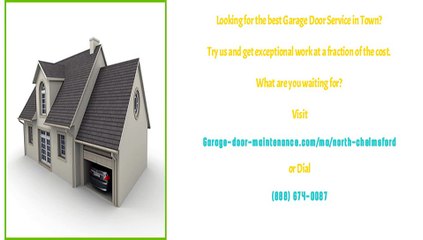 North Chelmsford, MA Garage Door Parts Repair & Replacement