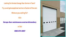 Shrewsbury, MA Garage Door Parts Repair & Replacement