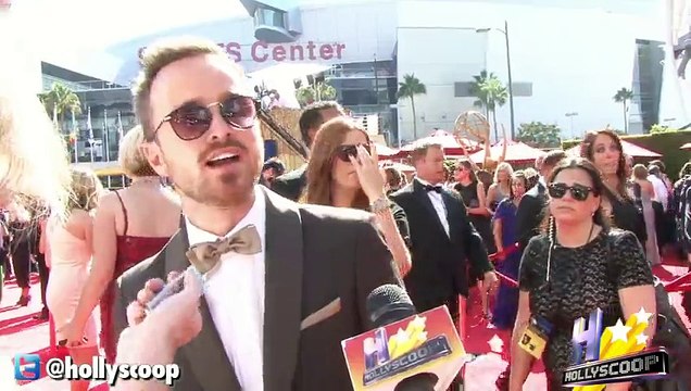 Aaron Paul At The 64th Annual Primetime Emmy Awards - Video Dailymotion