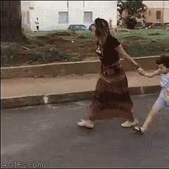 Mom and baby Amazing funy