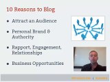 Reasons to Blog and Benefits of Blogging