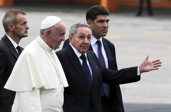 Pope Francis Arrives in Havana