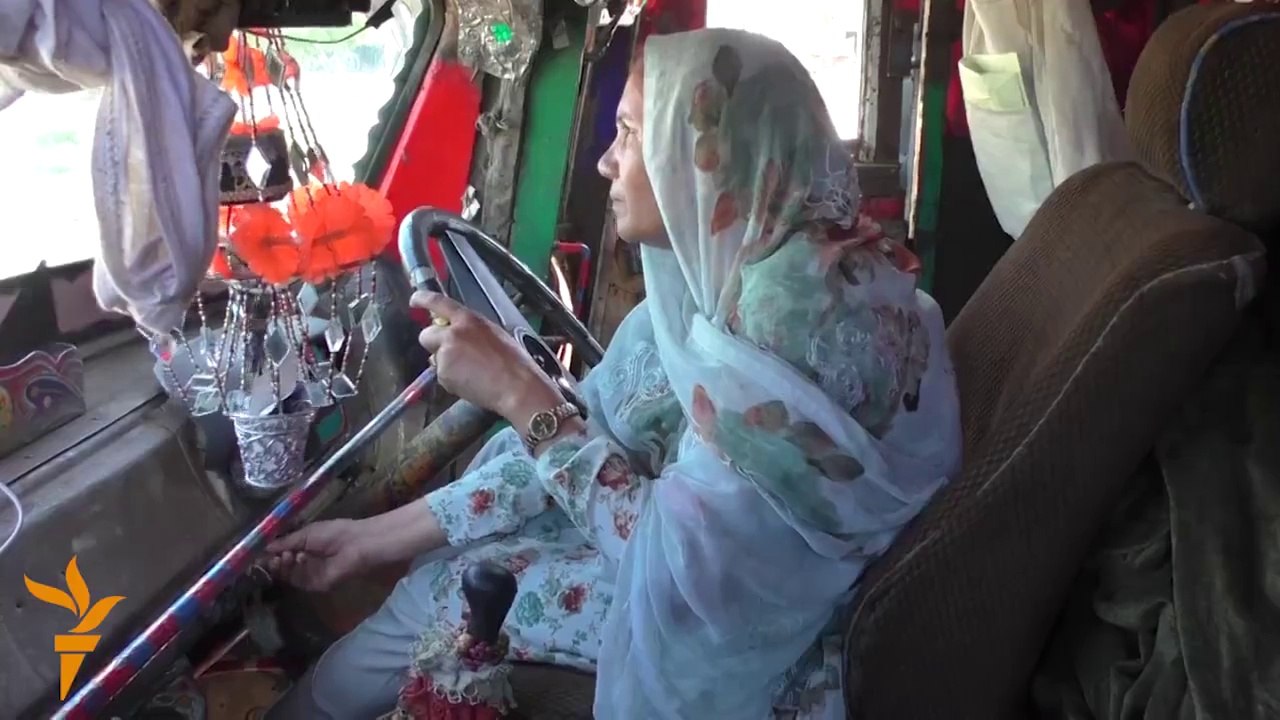 Pakistan’s first ever female truck driver