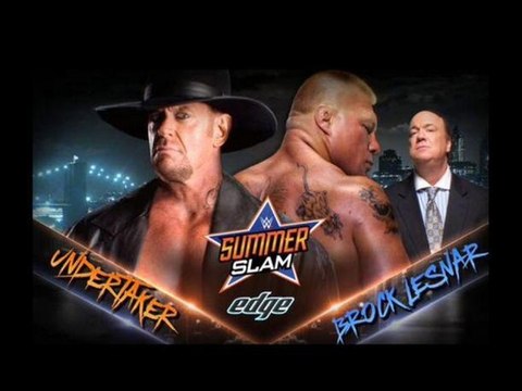 WWE 2K15 Wrestlemania The Undertaker VS Brock Lesnar