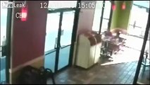 Mother's Instinctive Save, Seconds Before SUV Smashes into Restaurant