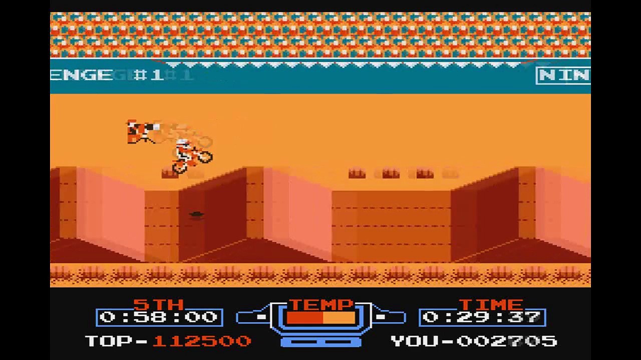 Top 25 Nintendo ( NES ) - No 10 Excitebike