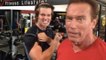 Arnold Schwarzenegger Wakes Son Patrick for an Early Morning Workout
