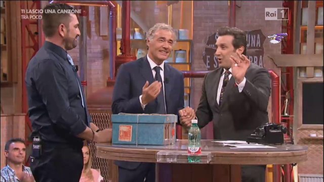 Massimo Giletti ospite di Flavio Insinna ad Affari Tuoi