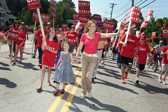 Carly Fiorina takes Mackinac Island by storm