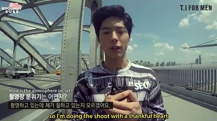 [ENG] 2015 Park Bogum for T.I FOR MEN Making Film