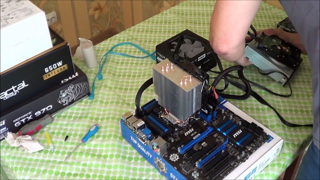 Видеокурс. Сборка игрового компьютера от А до Я. Часть 2 Тестовый стенд и тестирование.