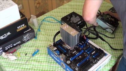Видеокурс. Сборка игрового компьютера от А до Я. Часть 2 Тестовый стенд и тестирование.