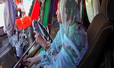 First Pakistani woman truck driver