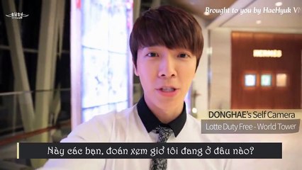 [Vietsub][HaeHyukVN] Donghae - Lotte Duty Free (Dream Journey In Seoul - World Tower)