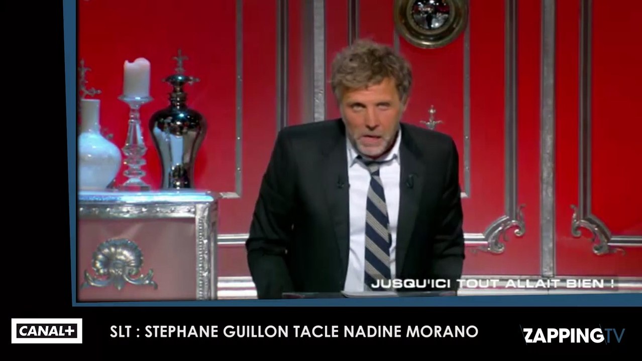 SLT : Dans la peau de Guy Bedos, Stéphane Guillon insulte violemment Nadine Morano