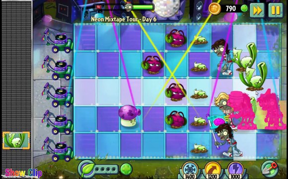 Plants Vs Zombies 2 Neon Mixtape Tour 6