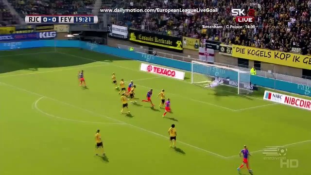 Michiel Kramer 0:1 | Roda JC Kerkrade v. Feyenoord 20.09.2015 HD