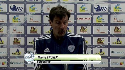USCL - Valenciennes : Conférence de presse des entraîneurs (J07 S15/16)