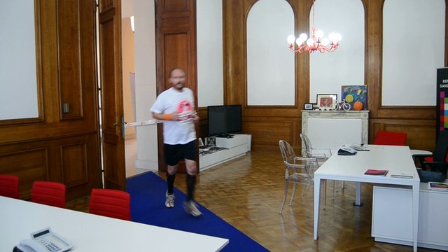 Le DH Urban Trail, c'est aussi à l'intérieur