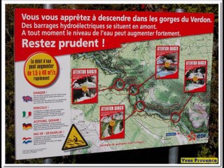 Les gorges du Verdon - L'Imbut, le Vidal et le GR9