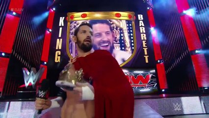 Zack Ryder Vs. King Barrett- Raw, Aug. 3, 2015