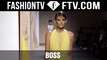 BOSS Spring/Summer 2016 Runway Show | New York Fashion Week NYFW | FTV.com