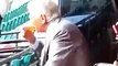 Former Australian Prime Minister Bob Hawke Skolling A beer At The Cricket