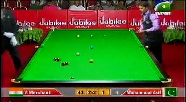 Muhammad Asif Vs Yasin Merchant Snooker Full Match HD Part 3_5 _ Tune.pk