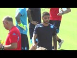 Castel Volturno (CE) - Il Napoli prepara la sfida contro la Lazio (19.09.15)