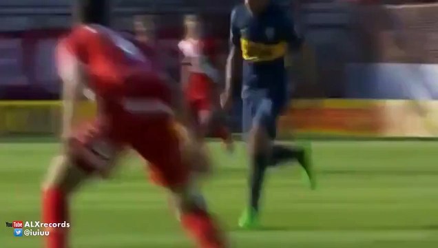 Carlos Tevez Goal - Argentinos Jrs 0 Vs 1 Boca Juniors