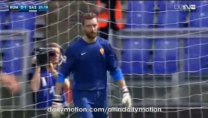 Gregorie Defrel Fantastic Goal - AS Roma 0-1 Sassuolo - Serie A - 20.09.2015