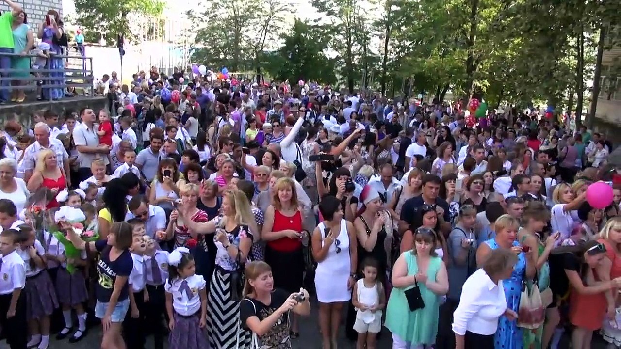 1.09.2015 Новороссийск, гимназия №5. 1"Д" , "День знаний"