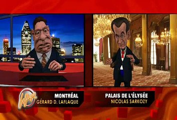 Les québecois se moquent de Sarkozy