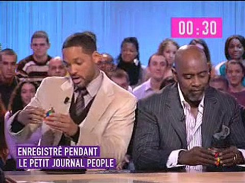 Will Smith termine un Rubik's cube en 55 secondes