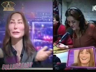 Carla Bruni pas contente de ressembler à Ségolène Royal !