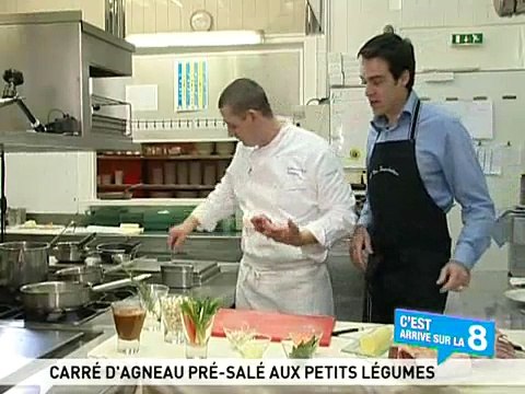 Carré d'agneau pré-salé au pays des marais salants