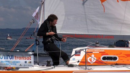 Depart Mini Transat 2015 Henri Marcelet