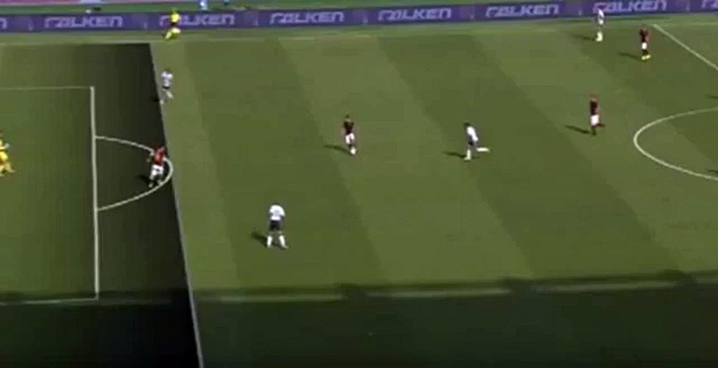 Francesco Totti Goal - AS Roma vs Sassuolo 1-1  Serie A  2015