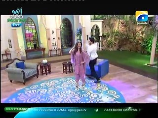 Ehsan Khan And Bushra Ansari Dance In Live Show