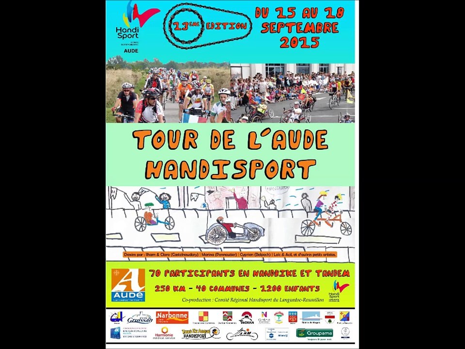 tour de l'aude handisport 2015