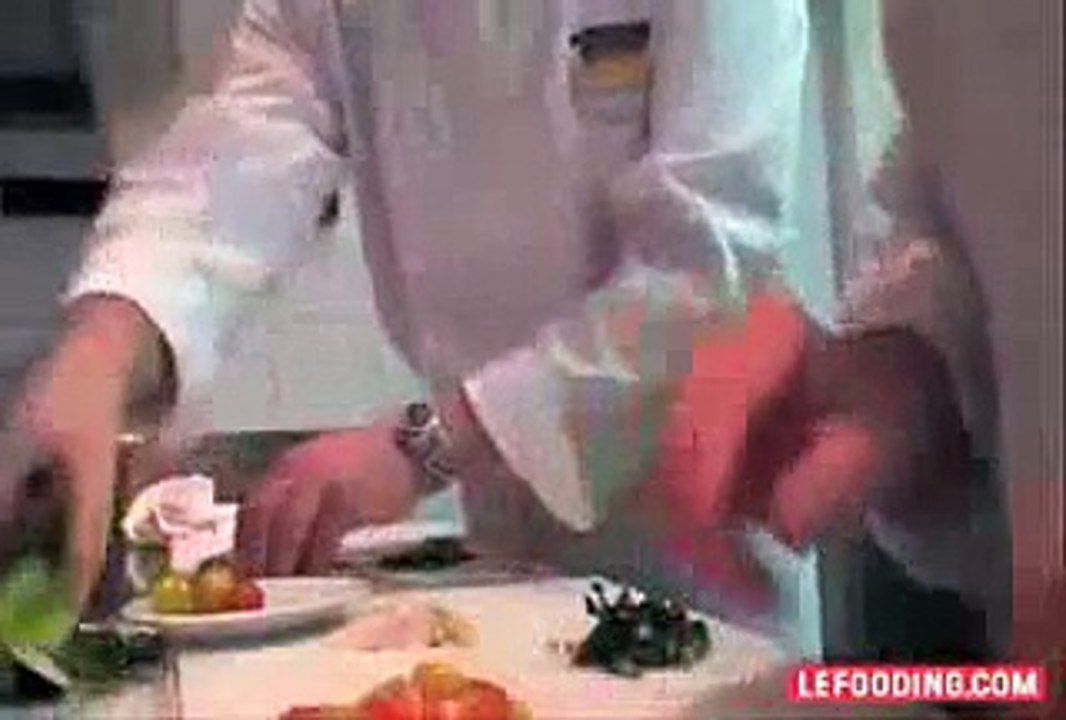 Chipirons et légumes grillés à la plancha