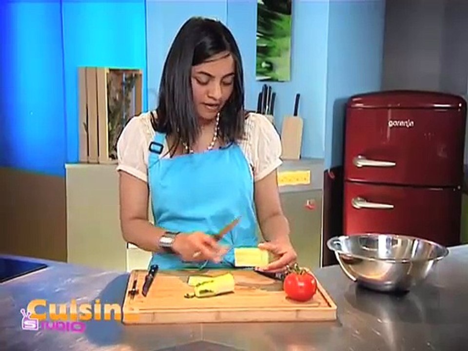 Entrée de concombre