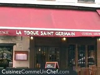 Escalope de foie gras en mille feuille de pomme de terre