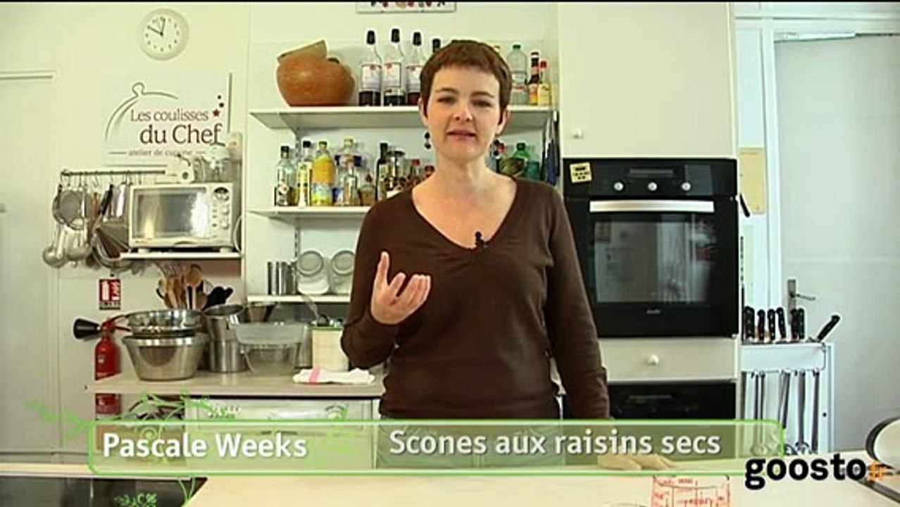 Scones aux raisins secs