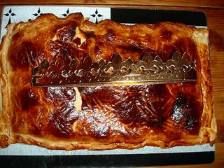 Galette des rois à la frangipane
